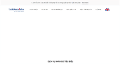 Desktop Screenshot of l-a.com.vn