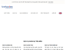 Tablet Screenshot of l-a.com.vn